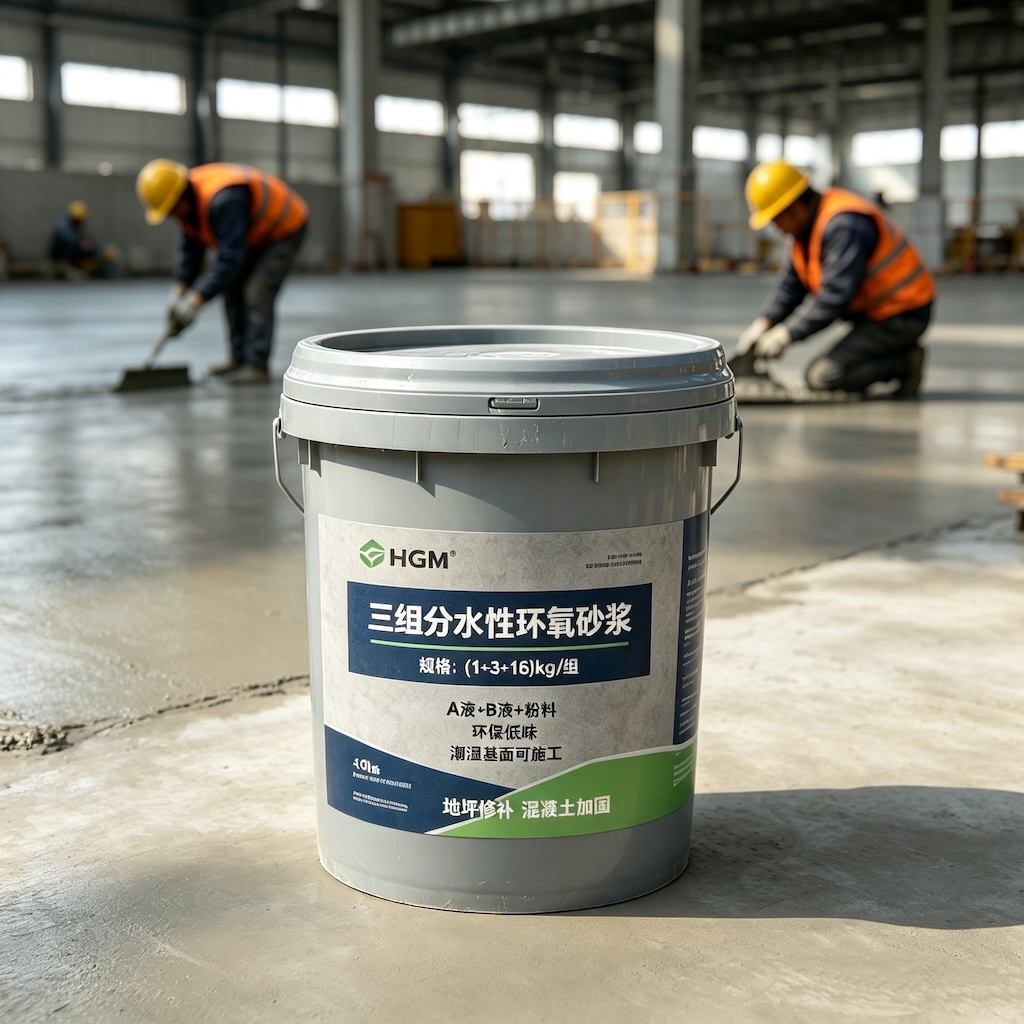 南明三组份水性环氧砂浆